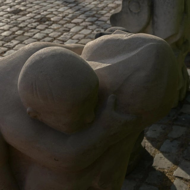 Stone Statue by Jan Keustermans, 1980s For Sale - Image 9 of 13