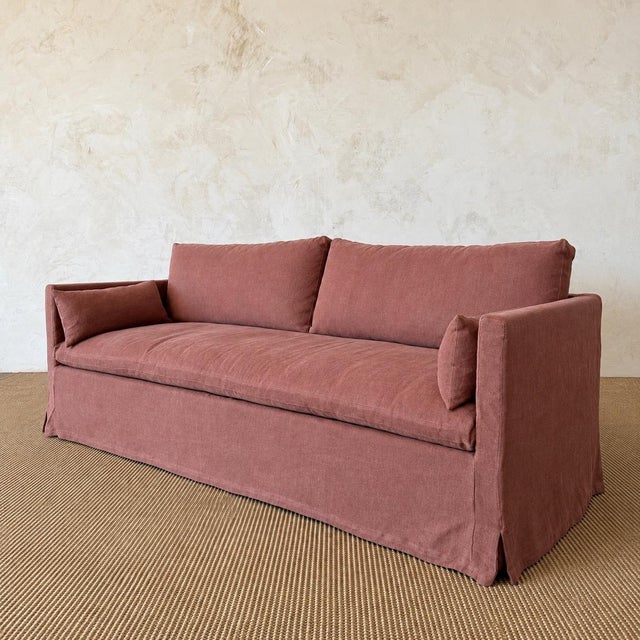 Veles Sofa – Slip Covered For Sale In Los Angeles - Image 6 of 8