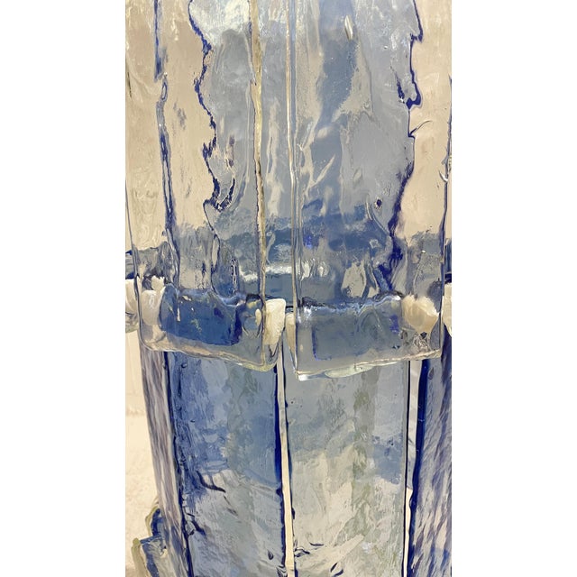 Large Ceiling Light by Fratelli Toso, Murano Glass, Italy, 1960s. This piece is attributed to the mentioned...