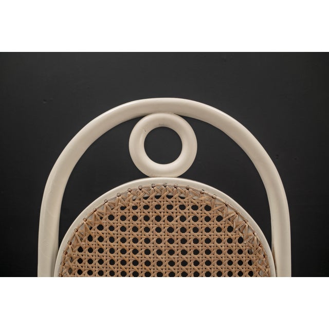 Lange Jan Chairs in White Bentwood from FMG Radomsko, 1940s, Set of 6 For Sale - Image 17 of 18