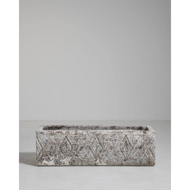 Brutalist Brutalist Concrete Planter, Antique, France, Circa 1970 For Sale - Image 3 of 8
