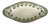 Vintage Clover Model Dish by Ravier Badonviller, 1920s For Sale