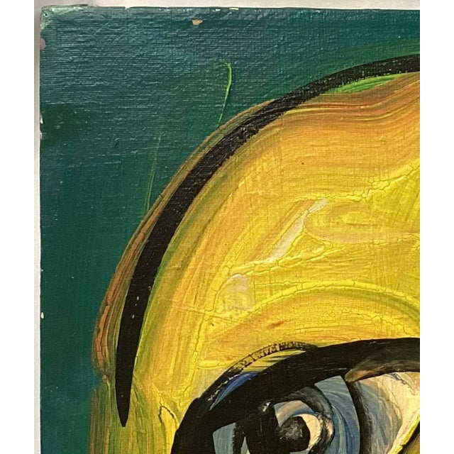 Abstract Peter Keil Oil on Canvas, 'The Clown' Painting For Sale - Image 3 of 7