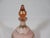 French 1950s Blush Pink Satin Glass Decanters - a Pair For Sale - Image 3 of 7