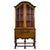 Antique Queen Anne Style Walnut Cabinet on Stand, 1900 For Sale - Image 15 of 15