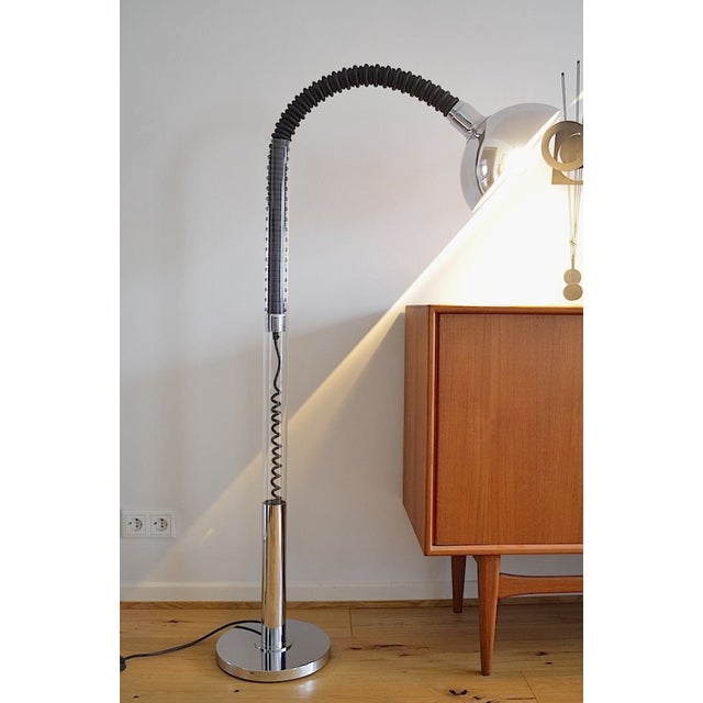 1960s Chrome Floor Lamp from Geb. Cosack, 1960s For Sale - Image 5 of 11