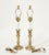 Pair of Brass Candlestick Lamps For Sale In New York - Image 6 of 8