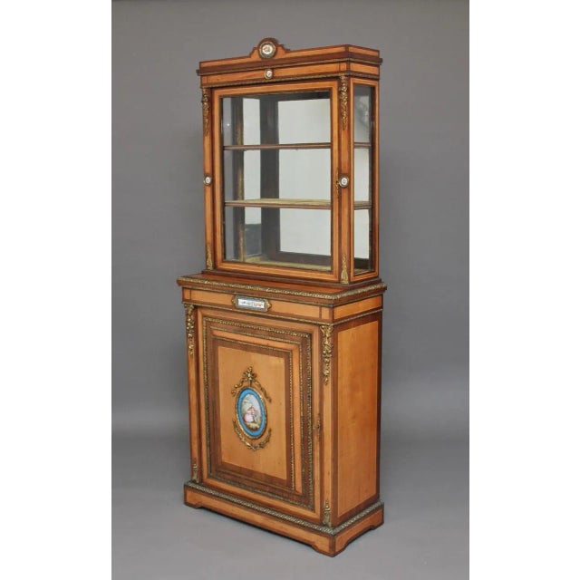 Antique Satinwood Cabinet, 1870s For Sale - Image 16 of 16