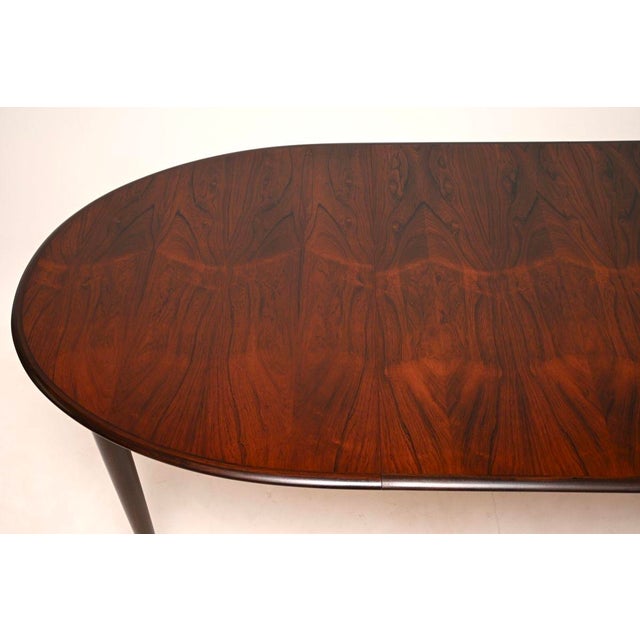 Vintage Danish Extending Dining Table, 1960 For Sale - Image 4 of 11