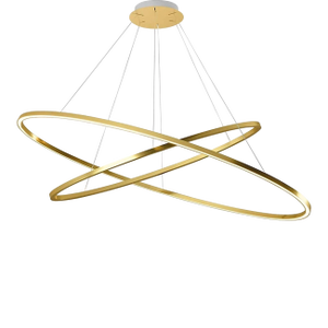 Modern Nemo Lighting Ellisse Double Modern Suspension Light Fixture