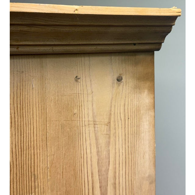 Vintage Cerused Scrubbed Pine Bookcase For Sale - Image 10 of 12