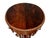 Brown 19th Century Flame Mahogany Oval Side Table, 1880s For Sale - Image 8 of 10