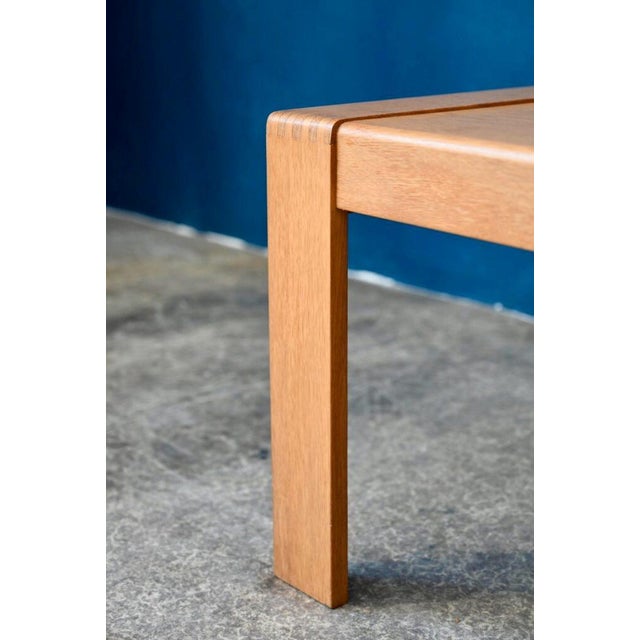 Scandinavian Coffee Table in Oak attributed to Esko Pajamies for Asko For Sale - Image 11 of 12