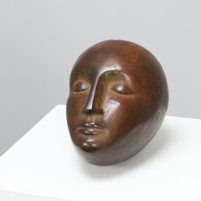 Abstracted Head, 1960s, Bronze For Sale - Image 4 of 8