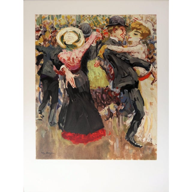 Approved, Le bal du Moulin de la Galette, Lithograph For Sale - Image 6 of 6