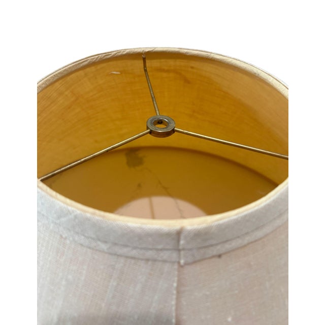 Rustic 1970s Brutalist Sculpted Earthenware Table Lamp by Casual Lamps of California For Sale - Image 3 of 12