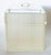 1970s Modern Heavy Lucite Ice Bucket With Liner and Emerald Cut Handles For Sale - Image 14 of 17