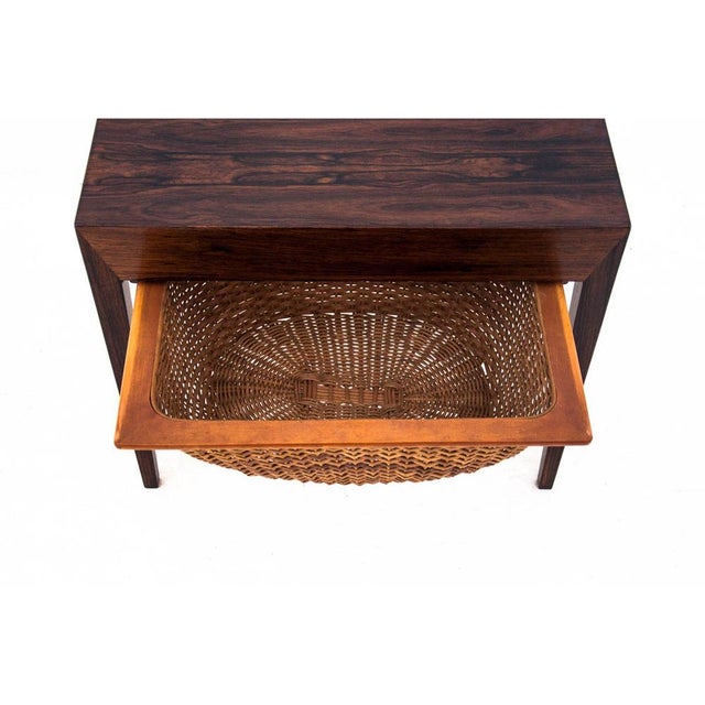 Brown Coffee Table, Denmark, 1960s For Sale - Image 8 of 11
