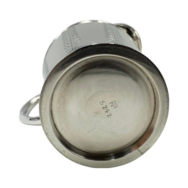 Antique Pitcher Silverplate Embossed French For Sale In Washington DC - Image 6 of 12
