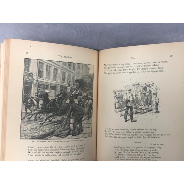 Textile Antique Decorative Coffee Table Book For Sale - Image 7 of 13