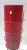 Italian Red Plastic Table Lamp, 1950s For Sale - Image 4 of 7