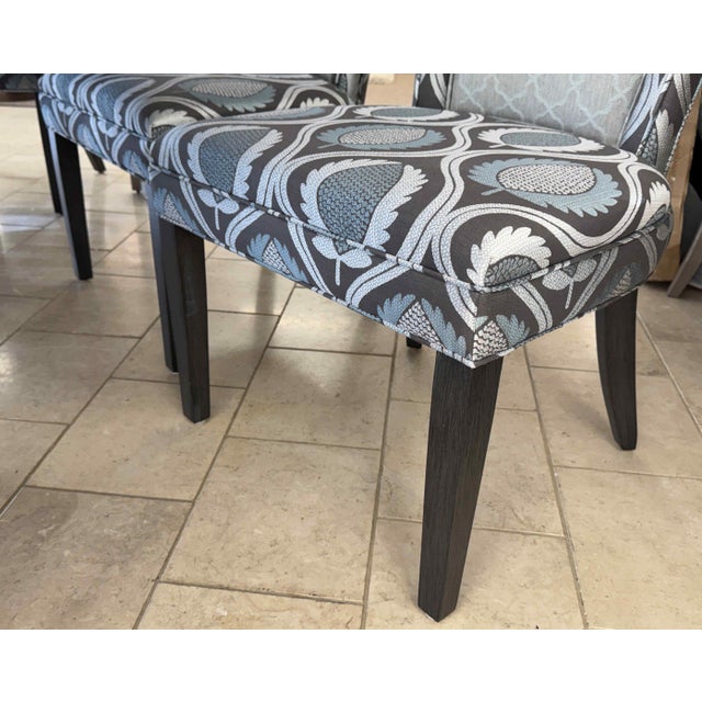 Contemporary Jessica Charles Colette Dining Chairs - Set of 4 For Sale - Image 9 of 14