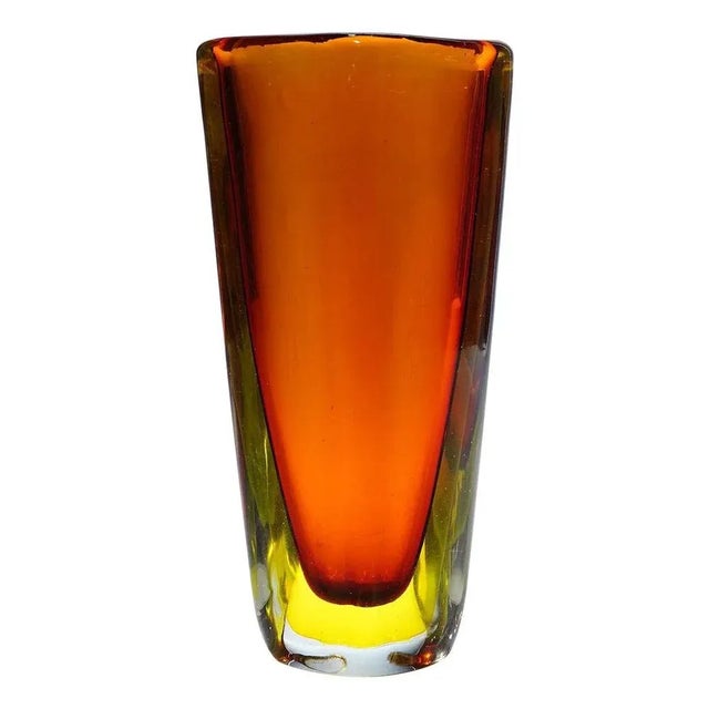 Sommerso Murano Vase by Flavio Poli for Seguso, 1950s For Sale - Image 9 of 9