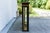 Chinoiserie Late 20th Century Vintage Black Lacquer and Hand Painted Lighted Chinoiserie Display Cabinets—A Pair For Sale - Image 3 of 6
