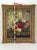 Wladimir Bitschkowsky, Colorful Floral Still Life with Roses, 1920s, Oil Painting on Canvas, Framed For Sale - Image 14 of 15