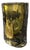 Amber and Gilt Murano Glass Vase from Salviati Murano, Venice, Italy, 1920 For Sale