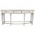 Celeste Mirrored Console Table, Silver For Sale - Image 11 of 11