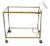 Vintage Italian Bar Cart Trolley For Sale