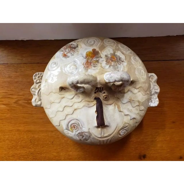 Ceramic 1973 Pacific Stoneware Lidded Casserole Ram Bowl, Signed Bennett Welsh, Made in Usa For Sale - Image 7 of 9