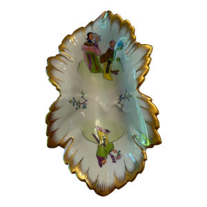 Herend Hungary Porcelain Chinoiserie Trinket Dish