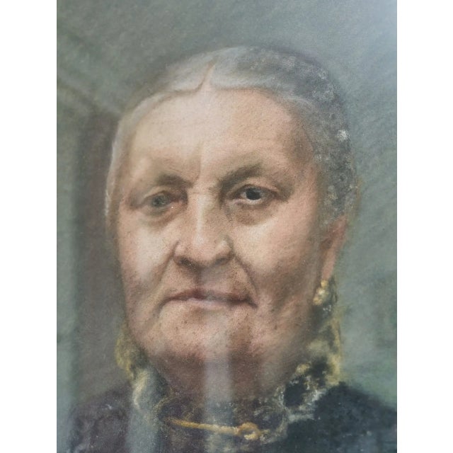 Portrait of a Woman - Louis Laridon 1898 Portrait of an older woman, signed and dated Louis Laridon 1898, is a high-...