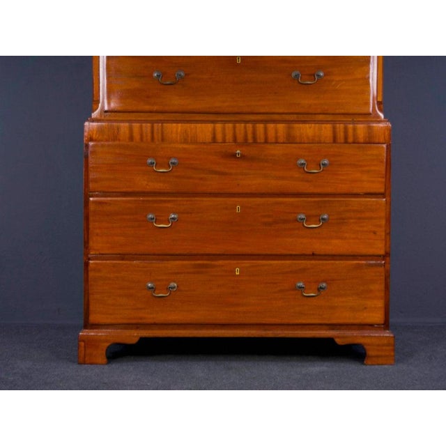 English Tallboy Cupboard, Early 1800s For Sale - Image 11 of 15