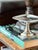 Mid-Century Modern 1940s Hotel Silver Plate Rare Platter Pedestal Candy Dish, “The Roosevelt Nyc” For Sale - Image 3 of 11