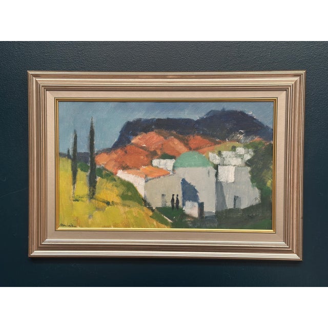 Stig Wernheden, Landscape, 1960s, Oil on Canvas, Framed For Sale - Image 12 of 18