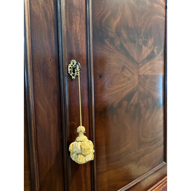 Late 18th Century George III Burled Walnut Secretary For Sale - Image 4 of 13