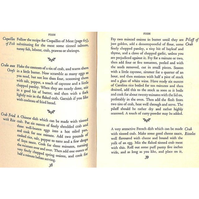 "Open Sesame: Two Hundred Recipes for Canned Goods" 1939 Heath, Ambrose For Sale - Image 9 of 9