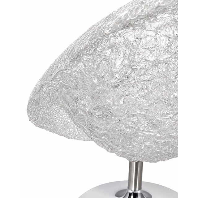 Industrial Rare Jacopo Foggini for Edra “Ester” Hand-Formed Polycarbonate Swivel Chair For Sale - Image 3 of 8