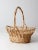 Mid 20th Century Vintage Large Wicker Basket For Sale - Image 5 of 11