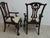 Brown 1980s Pair Drexel Mahogany Chippendale Ball Claw Dining Room Armchairs For Sale - Image 8 of 12