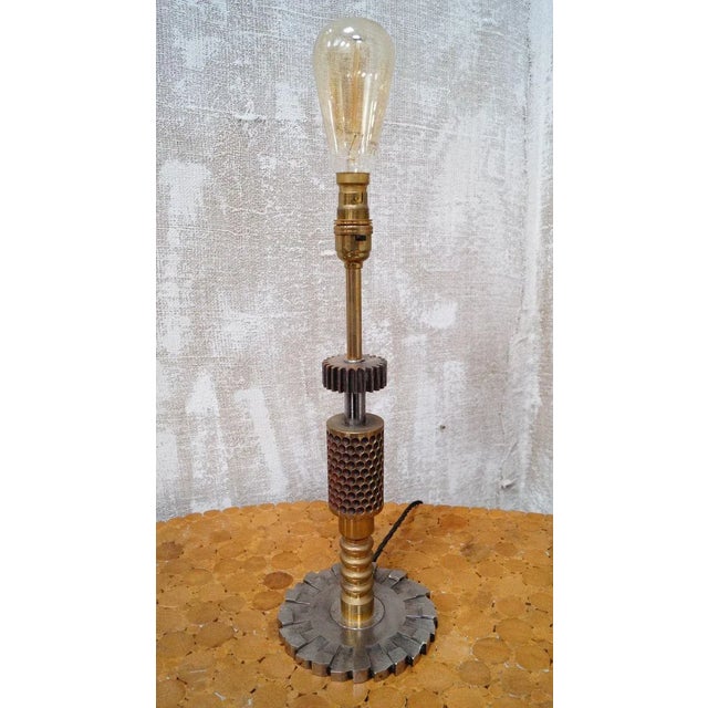 Antique Brass Candy Drop Roller Lamp For Sale - Image 5 of 10
