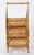 Brown Mid 20th Century Rattan & Bamboo Wine Rack For Sale - Image 8 of 13