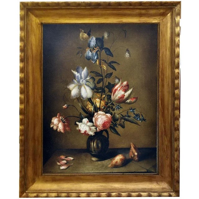 After Balthasar van der Ast, Flowers Still Life, 2010, Oil on Canvas For Sale - Image 6 of 6