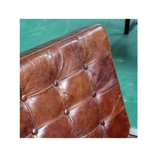 Type Barcelona armchair with pouf Date 2008 Style Bauhaus Model Barcelona Origin Italy Designer Ludwig Mies van der Rohe...