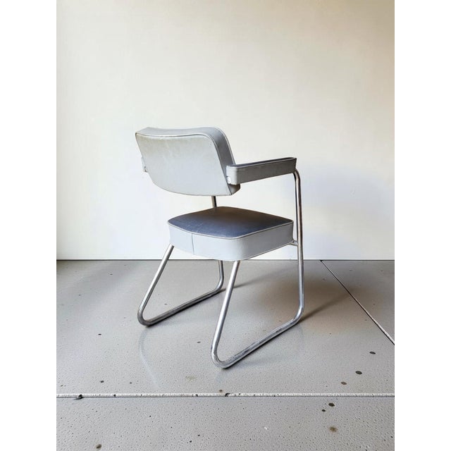 Armchairs in the style of Pullman Roneo, 1950s, Set of 2 For Sale - Image 4 of 11