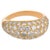 Contemporary Vintage 2.40 Carat Diamond 18k Yellow Gold Dome Ring, Size 7 For Sale - Image 3 of 5