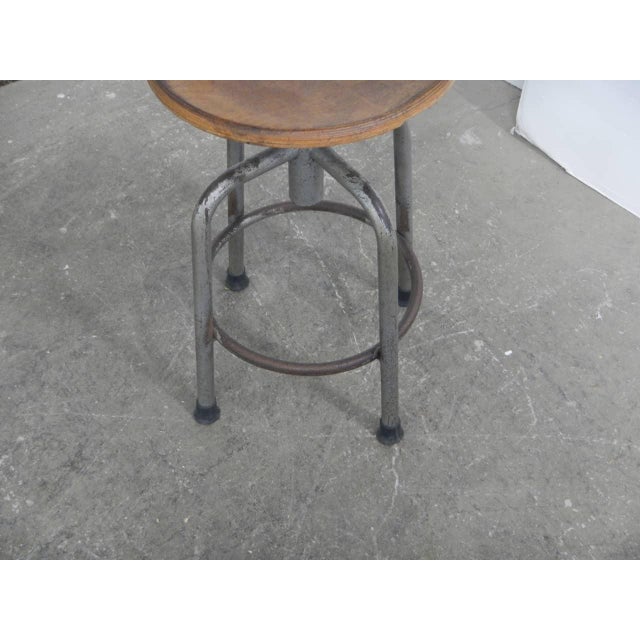 Vintage Four-Foot Stool, 1960 For Sale - Image 4 of 9